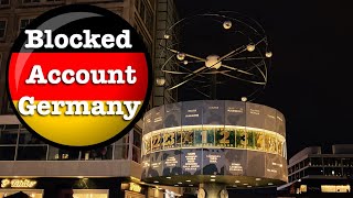 How to open blocked account and how to unblock it in Germany l Fintiba blocked account l Hindi