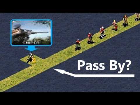 Смогут ли они пройти мимо Снайпера? - Red Alert 2