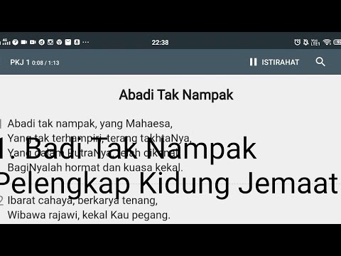 Abadi Tak Nampak - Pelengkap Kidung Jemaat 1