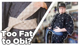 How to Tie an Obi as a Fat Guy! - Gaijin Perspective