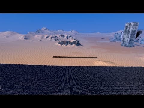 1000 GOLDEN KNIGHTS vs 20000 HEAVY KNIGHTS - Ultimate Epic Battle Simulator UEBS