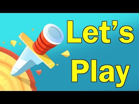 Knife Hit collection showing various unlocked knife designs