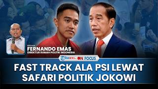 [FULL] Adu Power Jokowi Safari Politik untuk Dongkrak Gibran & PSI, Pakar: Bisa Jadi Lawan Parpol