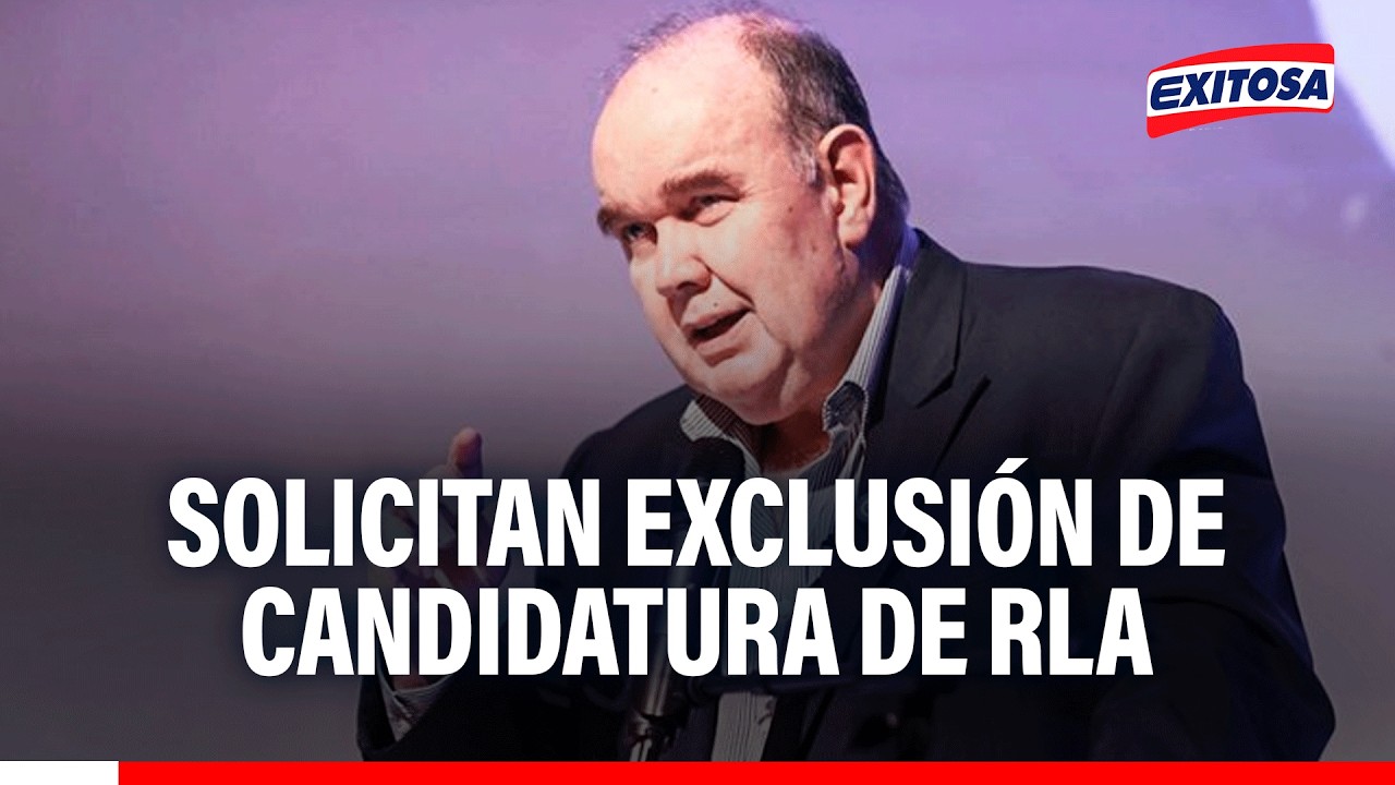 🔴🔵 Solicitan exclusión de candidatura de RLA ante el Jurado Electoral Especial Lima Centro