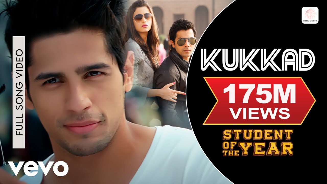 Kukkad Kamaal Da Lyrics | Student Of The Year | Marianne D Cruz, Nisha Mascarenhas, Shahid Mallya | Vishal Shekhar