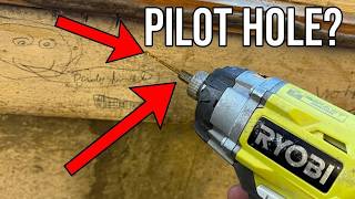 What Is a Pilot Hole? How to Drill a Pilot Hole for Screws (Beginner Guide)