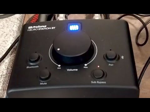 PreSonus Micro Station BT 2.1 Monitor Controller w/Bluetooth image 9