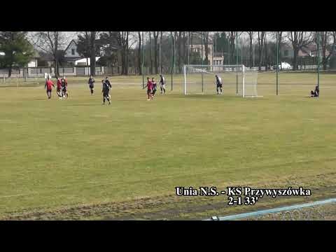 Bramki z meczu kontrolnego: Unia Nowa Sarzyna - KS Przybyszówka 3-2 26.02.2022r.