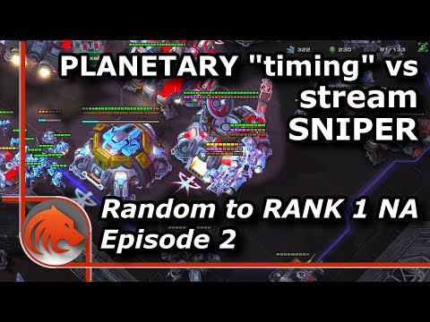 StarCraft 2: Stream Sniper Gets Planetary Fortress Rushed!