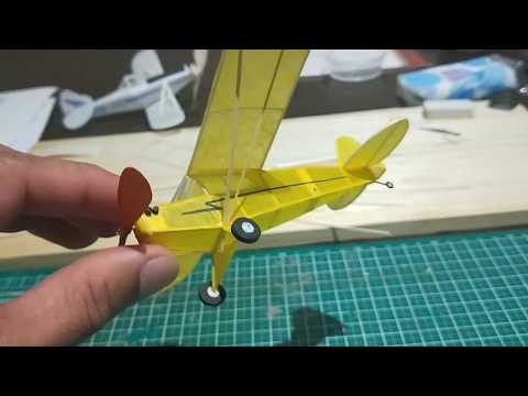 Pistachio Piper Cub test flights