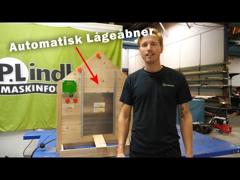 P. Lindbergs værksted: Automatisk lågeåbner
