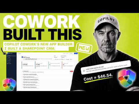 Copilot Cowork: Build a SharePoint CRM Copilot Cowork: Build a SharePoint CRM