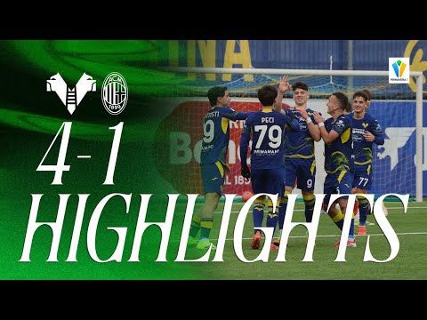 Highlights Primavera 1 2025/26 | Hellas Verona-Milan 4-1