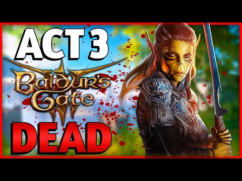 I Killed Every NPC in Baldur's Gate 3 (Act 3)