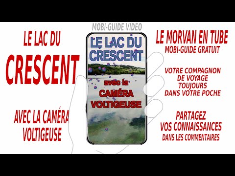 le LAC du CRESCENT dans le Morvan en Bourgogne Franche Comté