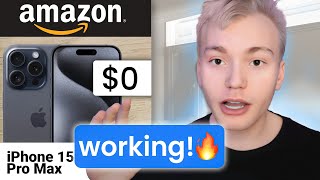 *NEW* How To Get a FREE iPhone 15 MAX From AMAZON in 2023! - Amazon Free iPhone Method 2023 (HURRY!)