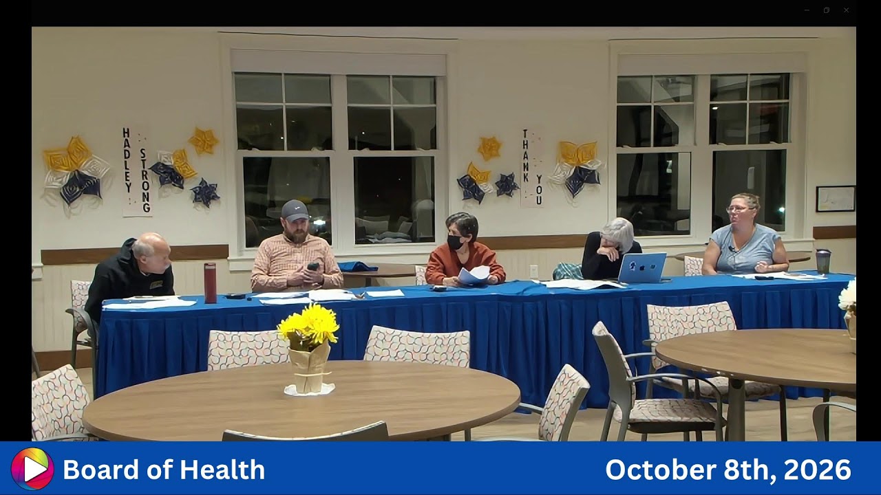 From the Board of Health