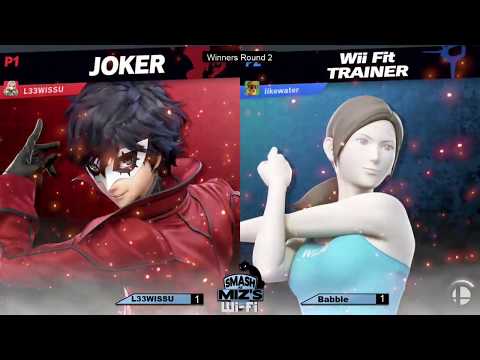 Smash @ Miz's WiFi 3 - L33WISSU (Joker) vs. Babble (Wii Fit Trainer) Winners Round 2