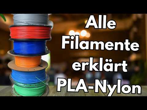 6 Filamenttypen, die Du kennen musst (und wofür sie gut sind)