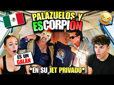 Palazuelos won over my girlfriend with his private jet and a golden scorpion in the air 🇲🇽😳 *she ...