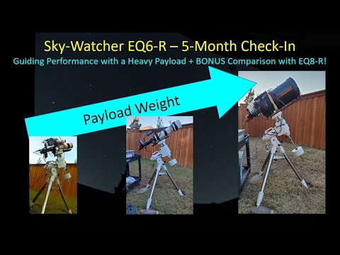 Sky-Watcher EQ6-R Guiding Performance After 5 Months
