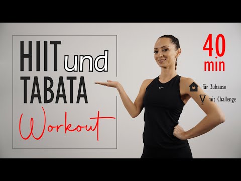 HIIT AND TABATA WORKOUT for home / inspiring strength and endurance training | Katja Seifried