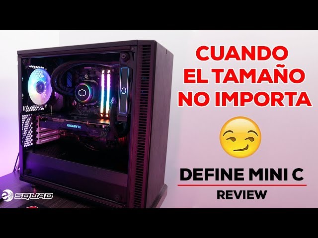Vídeo relacionado con Fractal Design Meshify C Caja ATX Compacta Negro - Alto Flujo de Aire y Diseño Moderno para PC Gaming
