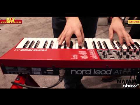 Nord - Lead A1 Synthesizer at NAMM 2014