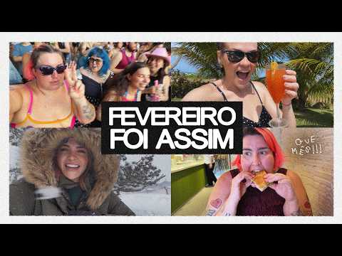 FEVEREIRO: CARNAVAL, BAD BUNNY, TURQUIA, MANU VLOGGER • Karol Pinheiro e Maqui Nóbrega