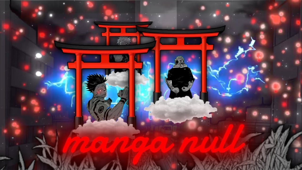 MANGA NULL TUTORIAL | #jujutsukaisen #capcuttutorial