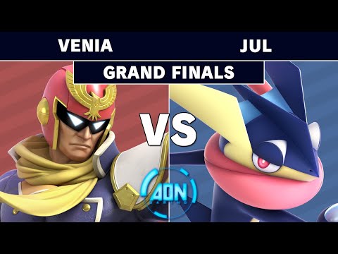 AON Ultimate 57 - Venia (Captain Falcon) vs Jul (Greninja) Grand Finals - Smash Ultimate