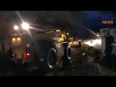 Mapello, fiamme in una cascina nella frazione Piana: decine di animali evacuati