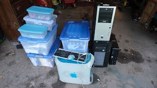 Digging through Vintage Tech Auction Finds