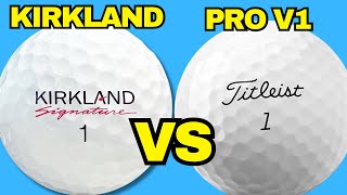 Cutting Open KIRKLAND vs PRO V1 Golf Balls! (What’s Inside?)
