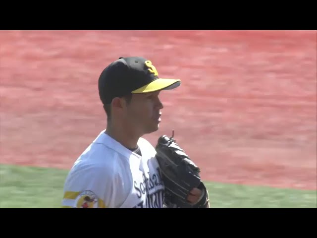 【5回表】ホークス・バリオス 3人でピシャリ!! 2015/3/10 H-G