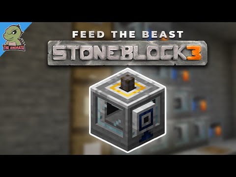 FTB StoneBlock 3: EP04 | It's Hammer Time! | Minecraft 1.18