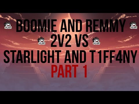 BOOMIE AND REMMY 2V2 VS STARLIGHT AND T1FF4NY (part 1)
