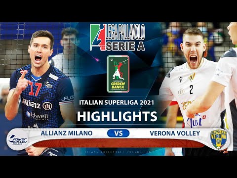 Allianz Milano vs Verona Volley | Highlights | Italiam Superliga | HD