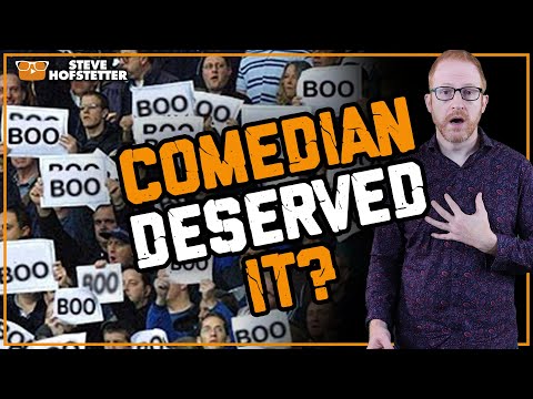 Heckler boos comedian - Steve Hofstetter