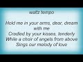 Ray Anthony - Melody Of Love (feat. Frank Sinatra) Lyrics