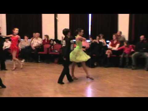 Sára Zwickerová - Dominik Eliáš (Oddílové závody Benešov - latina)