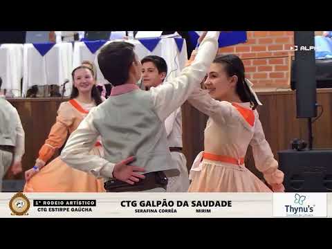 CTG Galpão da Saudade 11ªRT [MIRIM] - 1º Rodeio Artístico CTG Estirpe Gaúcha 2025