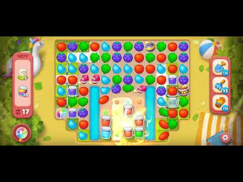 Gardenscapes Level 4077 [Hard Level] #androidgamesplay #gardenscapesgameplay #viralvideo #tranding