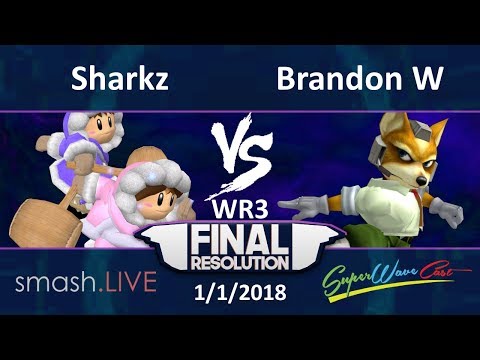 Final Resolution W3 - Sharkz (Ice Climbers) vs. Brandon W (Fox)