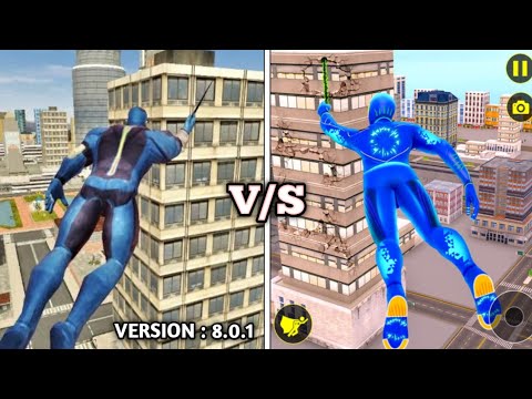 New Rope Hero Vice Town V/S Old Rope Hero Vice Town