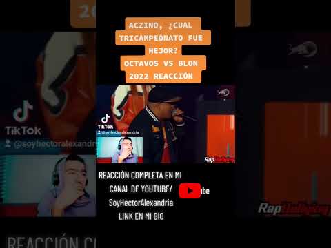 ACZINO: LO QUE EL TARDO EN GANARLA, YO LO LLEVO SIN PERDER!🔥🐐👑 VS BLON OCTAVOS 2022 RBBDLG INT