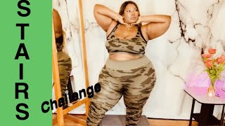 Plus Size Stair Challenge | day 1 🏋🏾‍♀️