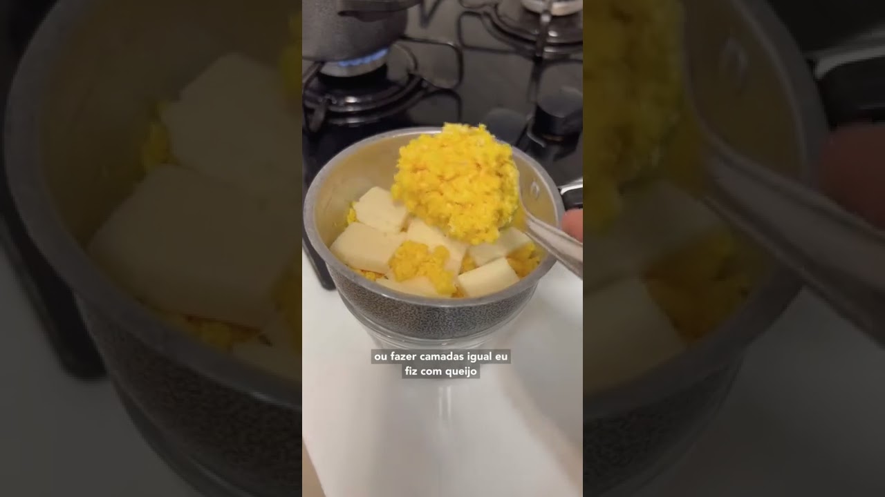Cuscuz nordestino para acompanhar o café