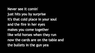 Toby Ketih - Bullets in the Gun with lyrics