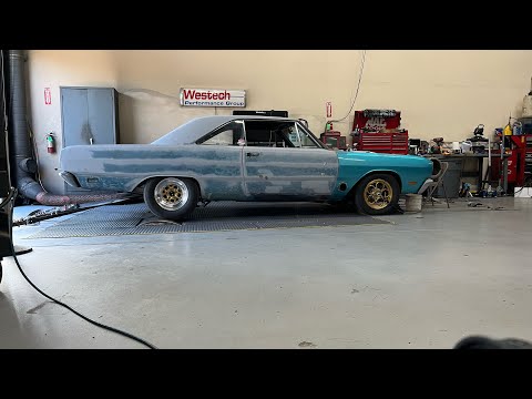 Turbo big block mopar dyno day